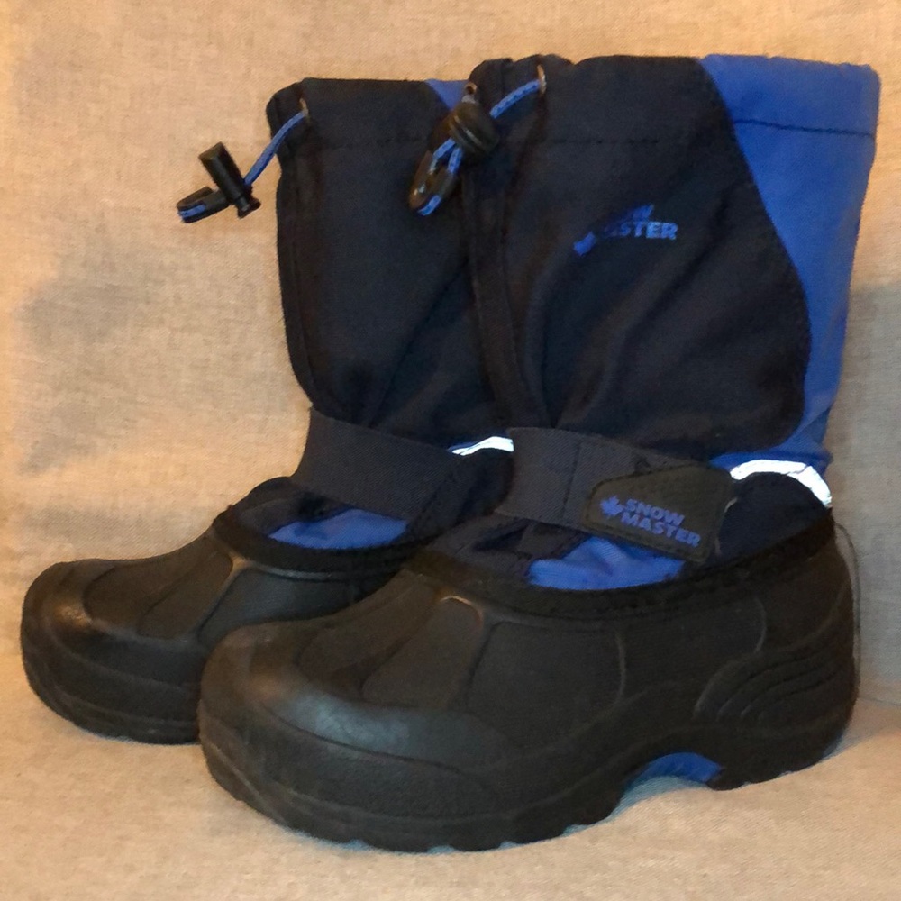 Snow Master Snowshell Boys Snow Boots Size 13